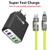 USB C Charger 240W Type C Cable Fast Charging Phone Charger Adapter For iPhone Samsung Xiaomi Quick Charge EU US UK Wall Charger