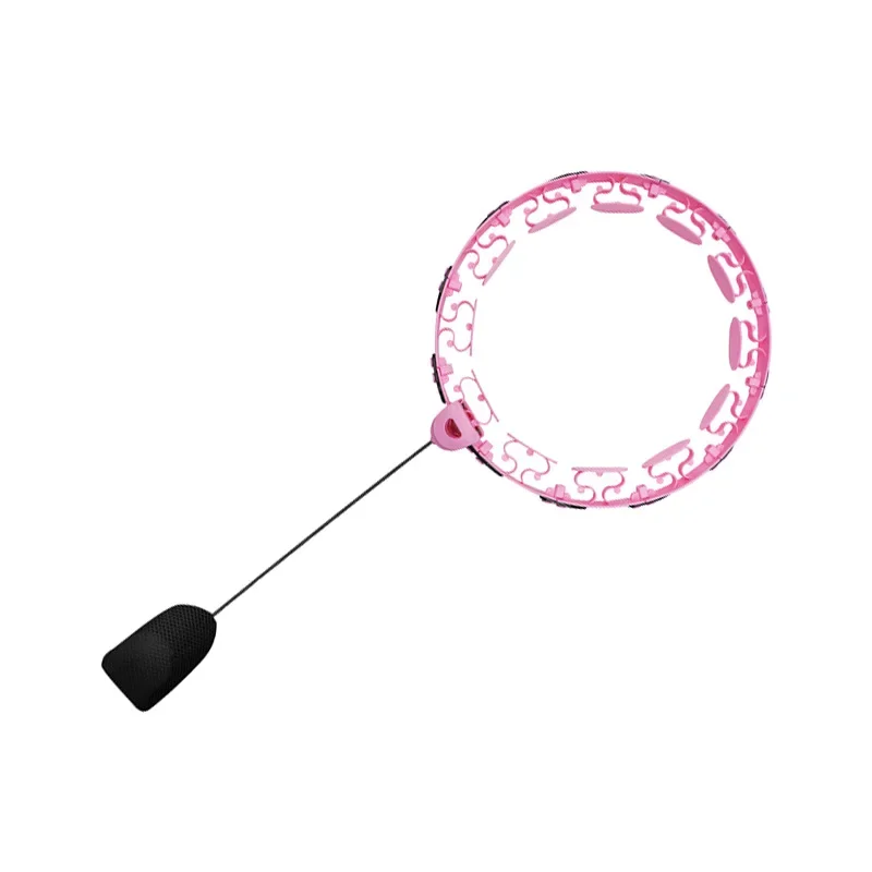 Adjustable Sports Hoops for Belly Thin Waist Exercise Removable Massage Hoops Fitness Equipment for Weight Loss at Home Gym