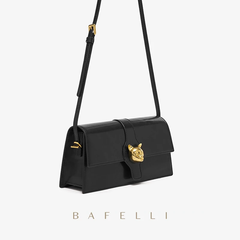 Shoulder Bag Leather Handbag BAFELLI CAT for Women