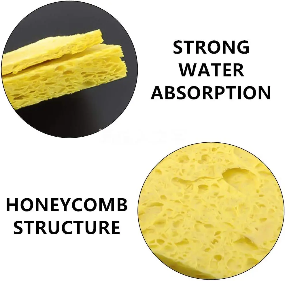 5/10/20pcs Cleaning Sponge Solder Iron Tip Cleaner for Soldering Irons soldering iron cleaner soldering iron tip cleaner
