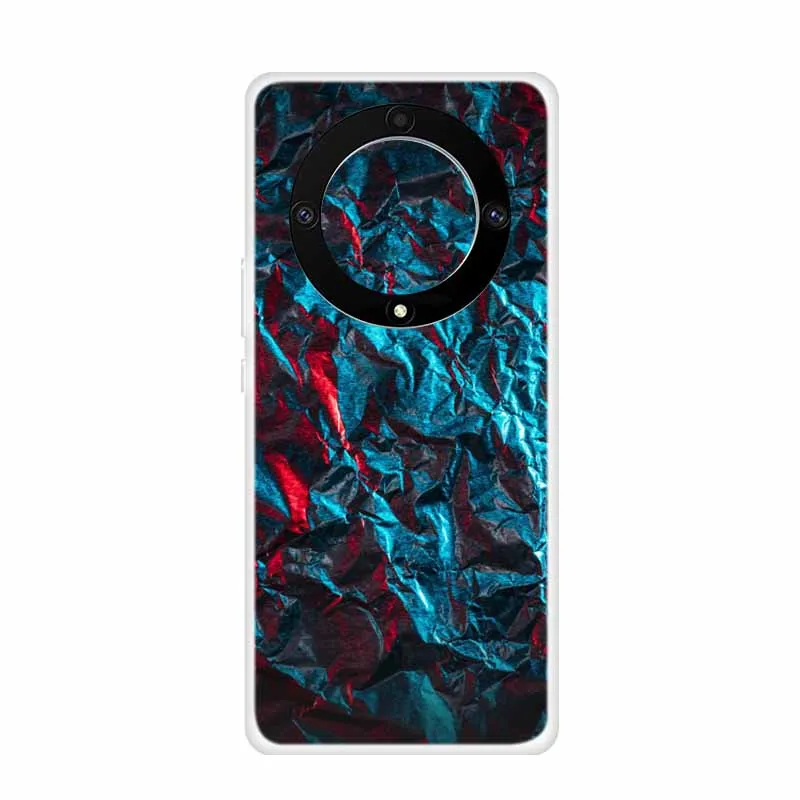 Marble Clear Soft TPU Silicone Back Cover - Transparent Coque