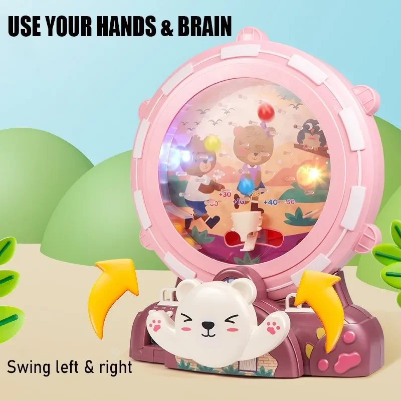 Ferris Wheel Ball Machine Kid Electric Toy Thinking Training Educational Toy Parent-child Interactive Game Tabletop Game Console 5
