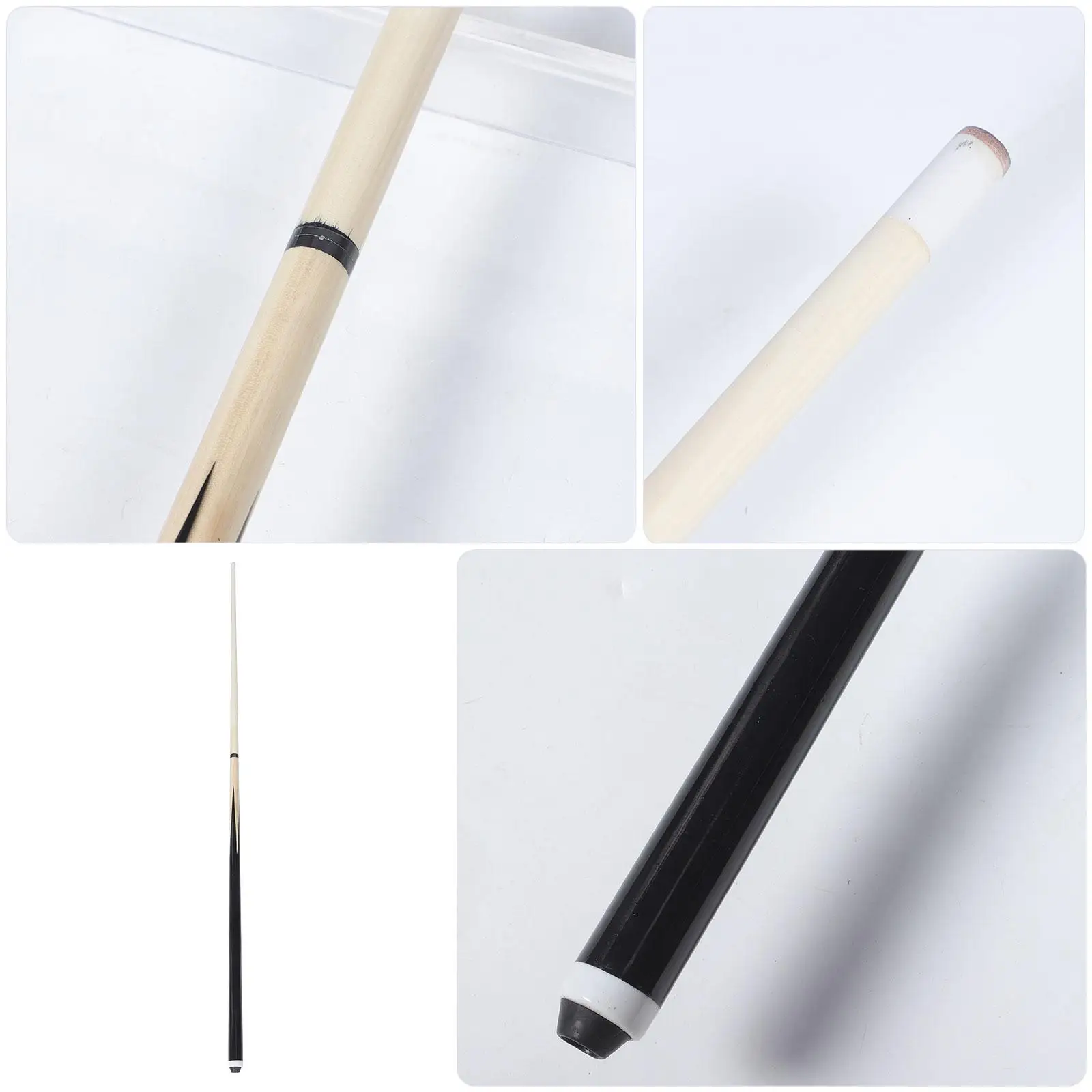 VANLAN Billiard House Cue Sticks Pool Cues 2-Piece 36 Inches Billiard Tips 13mm House Bar Billiard Cue Sticks Hardwood Cues Set Of 2 (36" Set Of 2