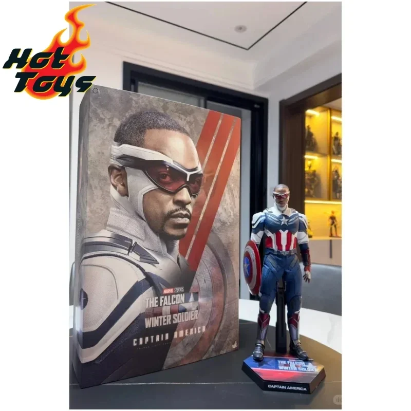 Hottoys Ht 1/6 Tms040 Marvel Falcon & Winter Soldier Captain America Falcon 3.0 Action Figure Model Toy Gifts