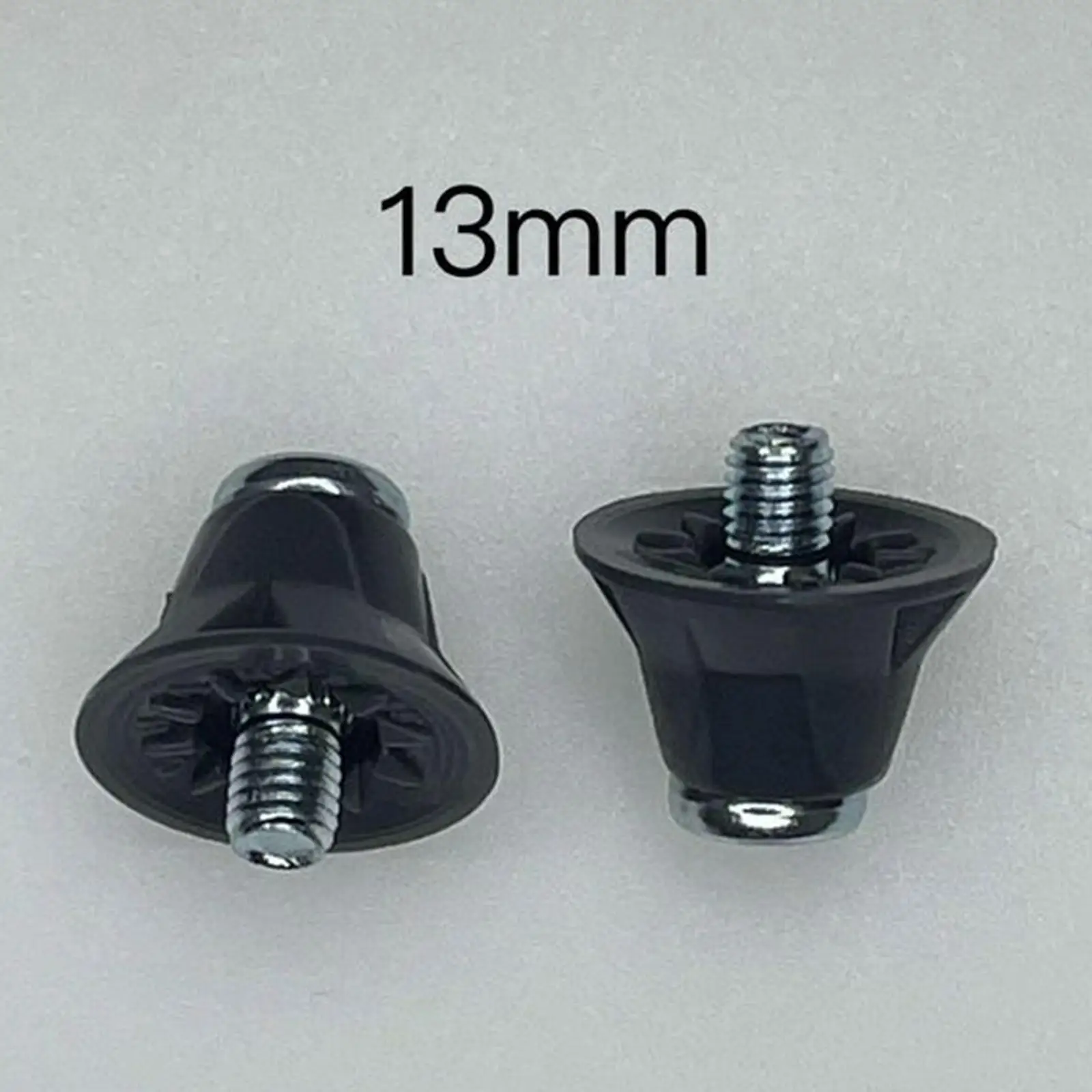 14Pcs Football Shoe Spikes Stable Screw in Thread Screw 5mm Non Slip Rugby Studs for Athletic Sneakers Competition Training