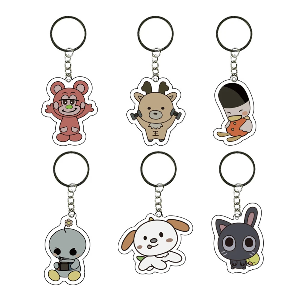 RIIZE アントン ODYSSEY サノク 限定 メンバー手作りキーホルダー Kpop Idol RIIZE 2024 Valentine's Dayze 10cm Doll Keyring