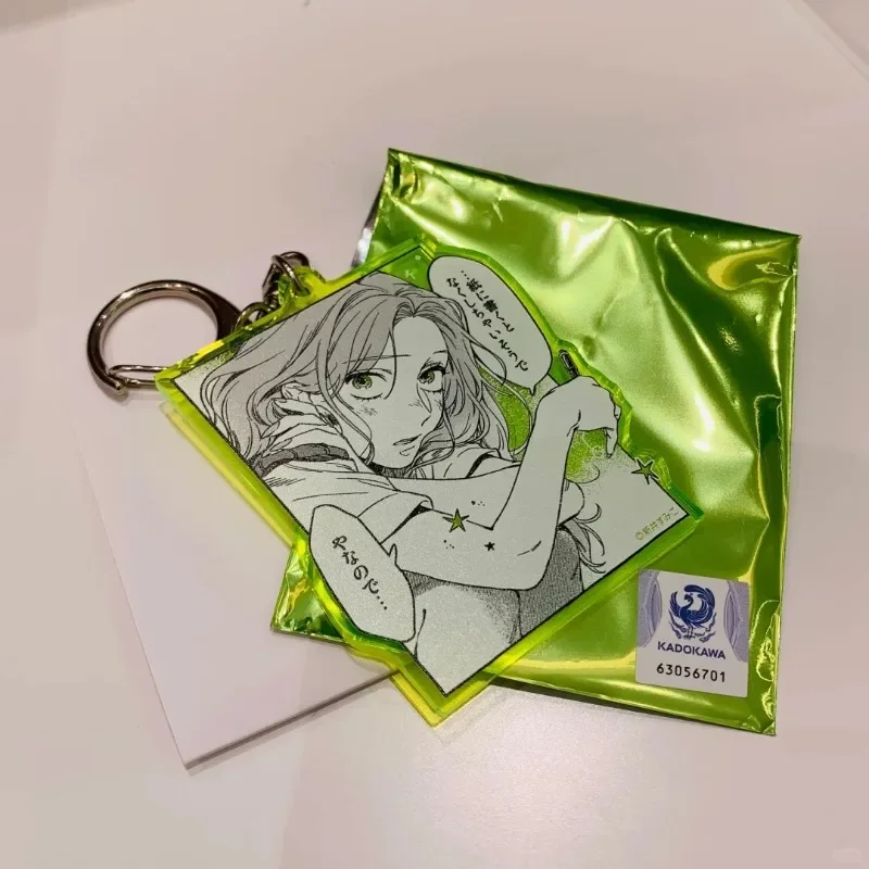thumbnail image 1 of Llavero de anime Koga Mitsuki para mujer, llavero para hombre, llavero de acrílico para coche, colgante de fiesta Oosawa Aya Koga Ji Yo U, regalo japonés para niñas, 1 of 5