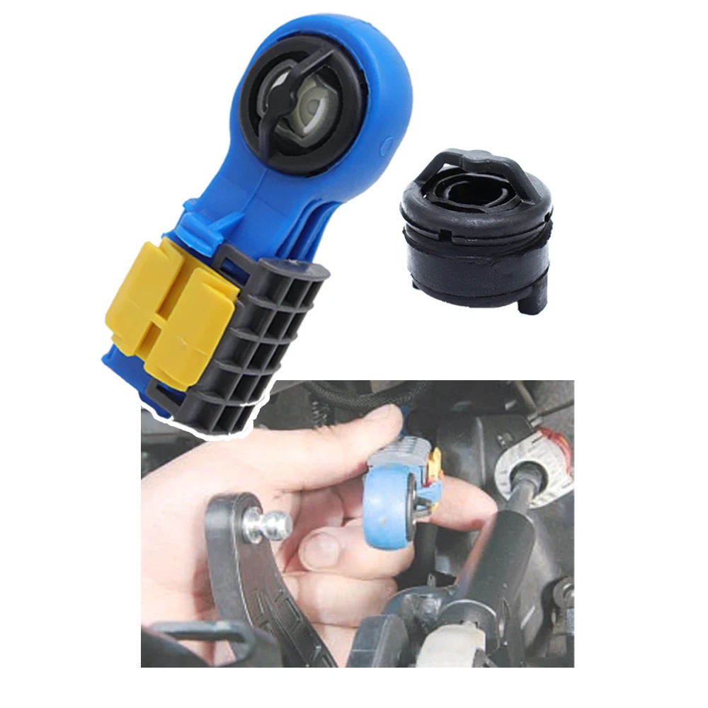 For Citroen C5 Gearbox Shift Lever Cable End Linkage Connector Adapter Selector Buckle Accessories 2001 2002 2003 2004-2006 2007 gear shifter,gearbox control cable repair kit