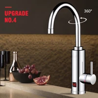 3000W chauffe-eau électrique salle de bains cuisine robinet chauffe-eau sans réservoir robinet électrique coulant avec affichage de la température 2