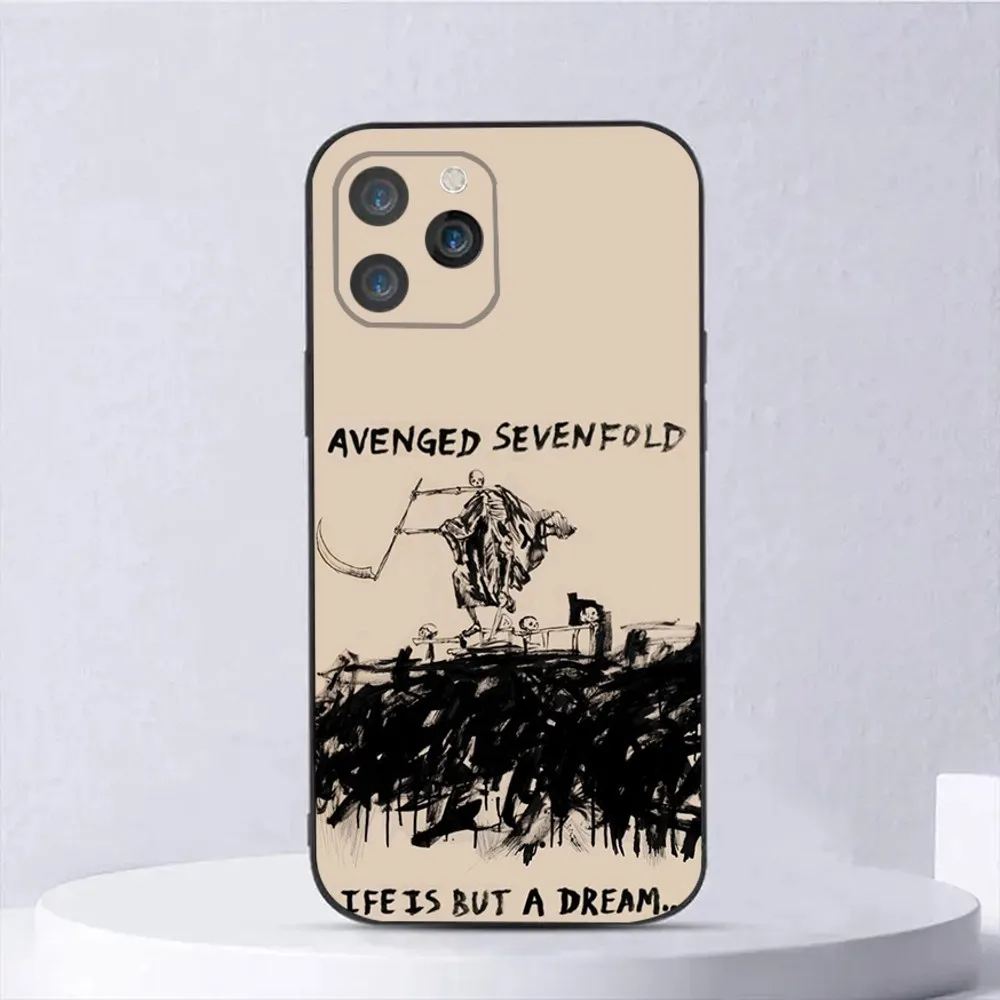 iPhone11サンロック様 Avenged Sevenfold Rock Band Phone Case For iPhone 15,14,13