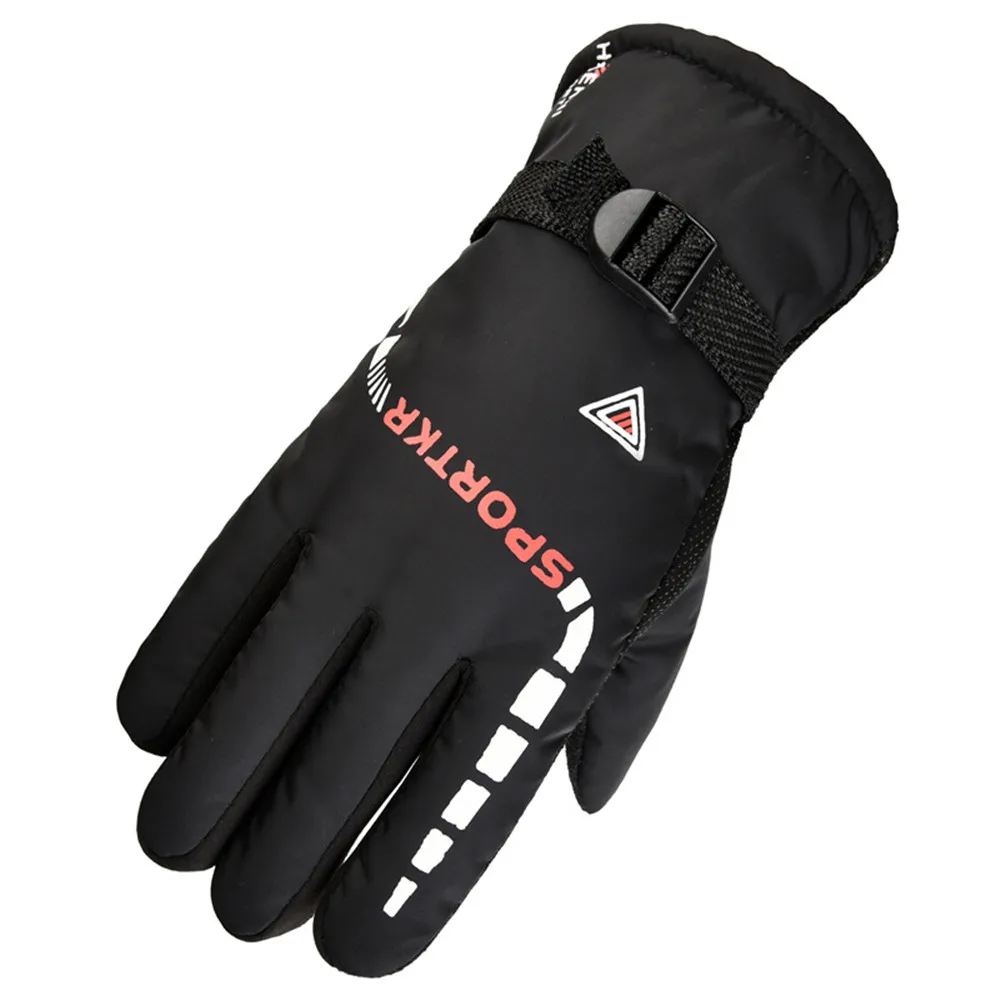 Outdoor Driving Sport Gloves Windproof Waterproof Thermal Gloves For Men Women Touchscreen Full Finger Glove 3