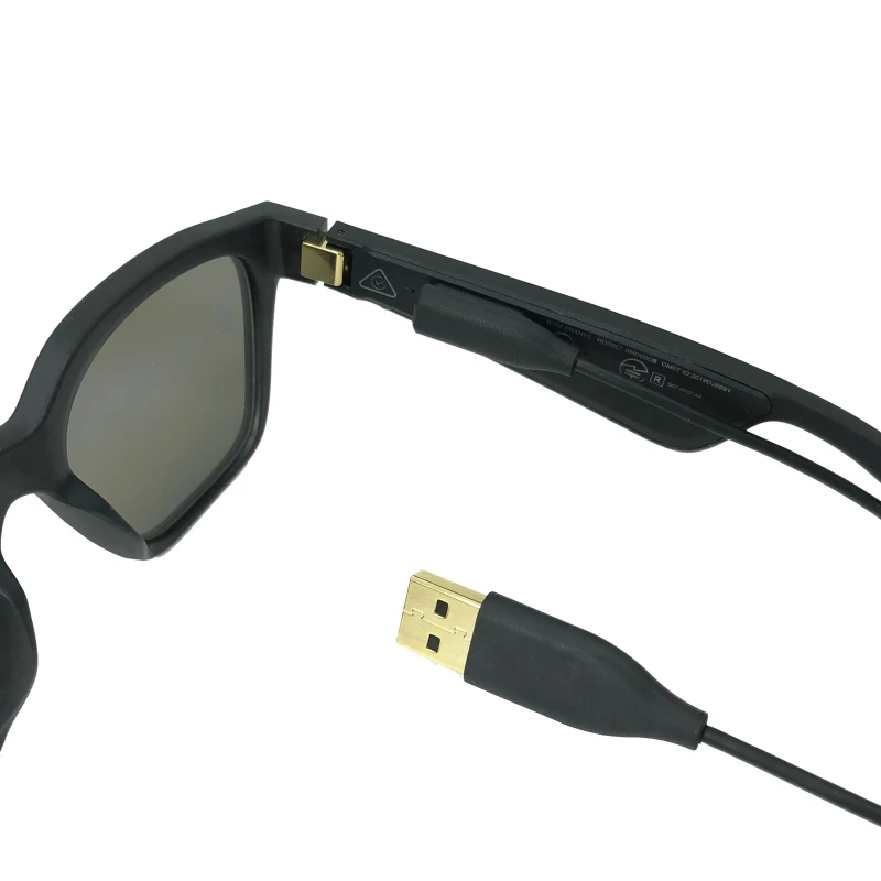 charging cable usb charging cable 60cm Flexible USB Charging Cable Bluetooth-compatible Glasses Cord For Bose Frames H8WD