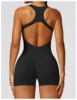 Sexy Back Jumpsuit Gym Set Women Training Yoga Suit Sportswear Women Sports Jumpsuit Fitness Rompers Stretch Workout Bodysuits - Image 3