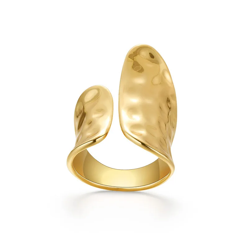 Elegant Gold-Tone Geometric Rings - Vintage Style Jewelry Gifts