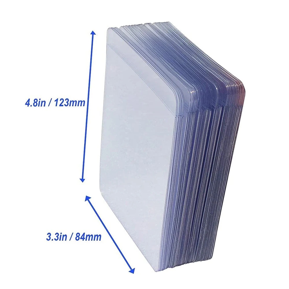 Card Saver 1 - Semi Rigid Card Holder for Graded Card Submittions - 50ct Pack