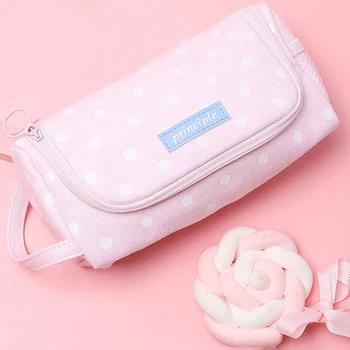 1 pezzo astuccio materiale scolastico multistrato grande penna per studenti borsa portaoggetti Kawaii penna astuccio per ufficio scuola cancelleria carina