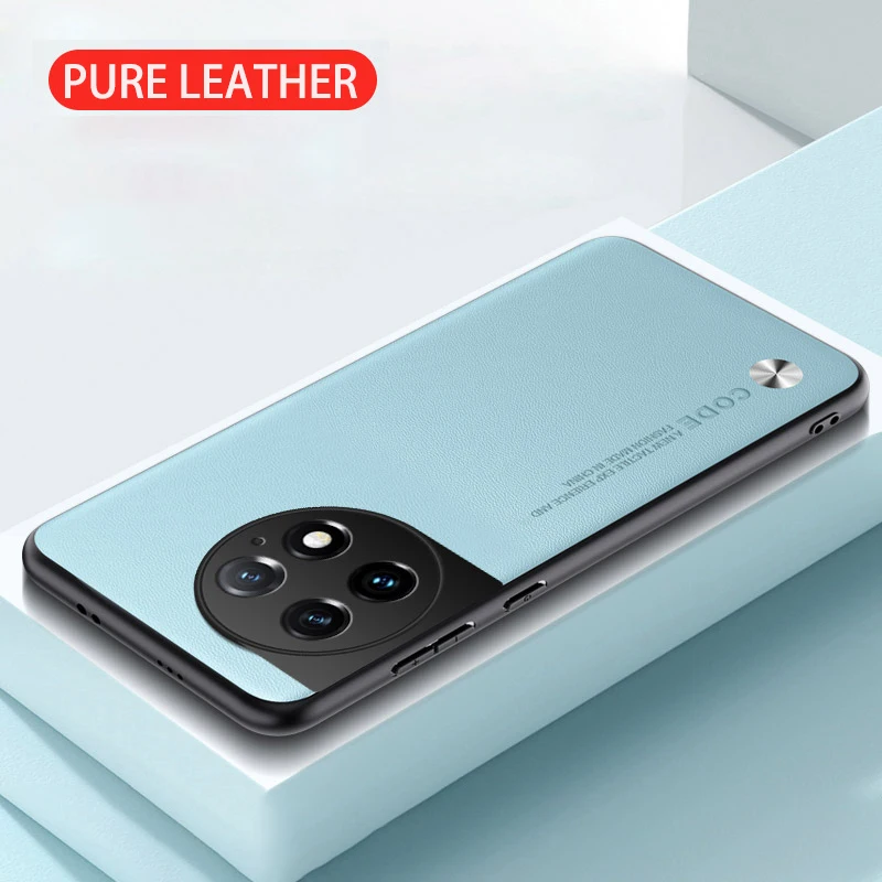 Luxury PU Leather Soft Silicone Phone Case Cover