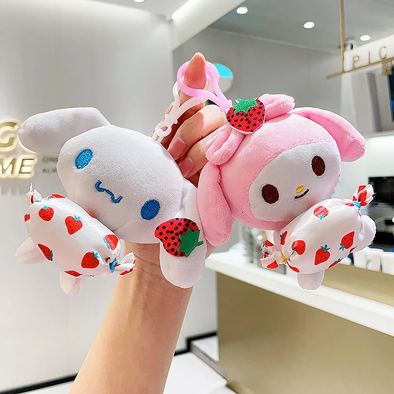 

Cartoon Plush Keychain Cute Anime Plush Toys Kawaii Kulomi School Backpack Pendant Gifts