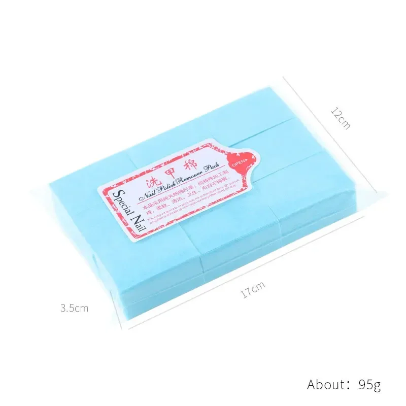 Lint Free Nail Polish Remover Pads Fibre Thickened Cotton Wipes Hard Soft Nail Art Cleaning Tool 400/600/603pcs/bag Nail Polish Remover Nail Gel Remover Nail Polish Remover Wipes Nail Cotton Pads Disposable Nail Pads
