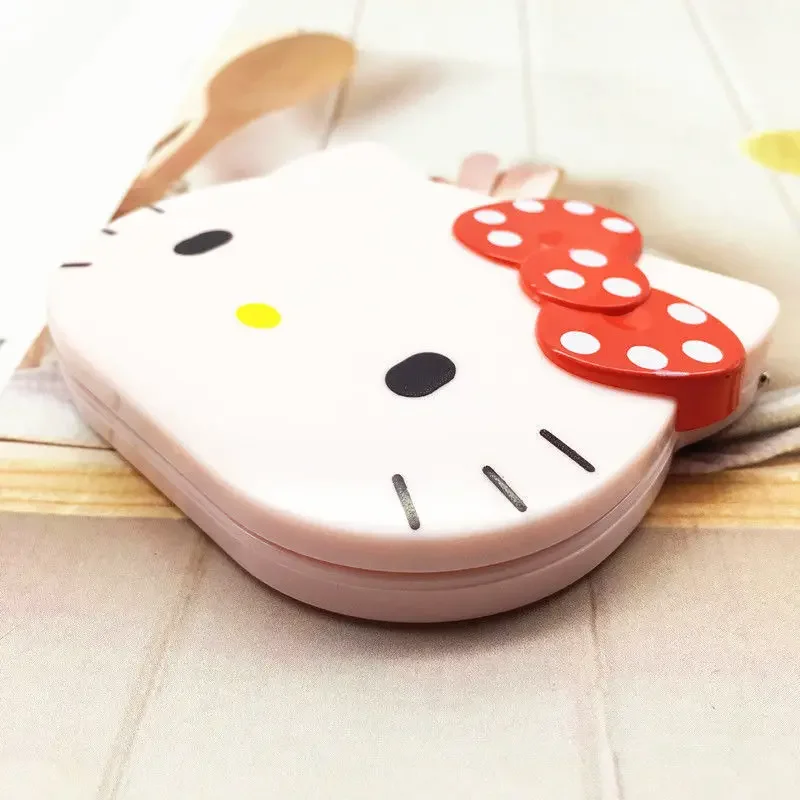 Hello Kitty Calculator Portable Foldable Vanity Mirror Cute Cartoon Girl Kids Learning Calculator Stationery School Supplies hello kitty calculator
