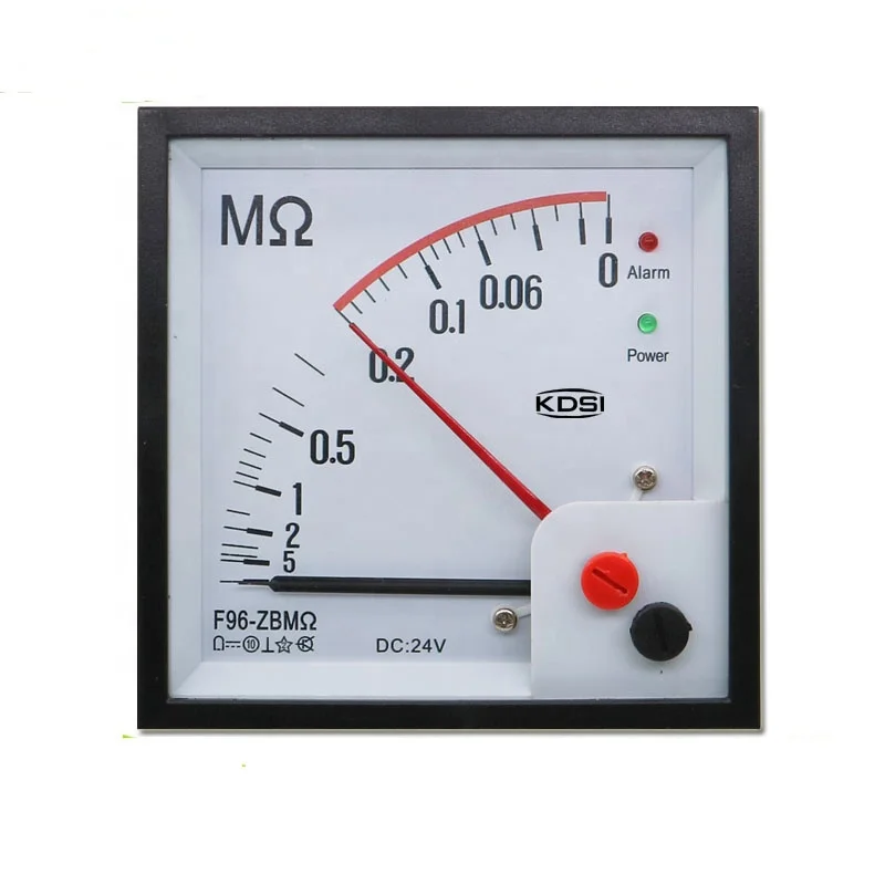 

Factory Direct Sales F96-ZBM DC24V Analog DC Panel Insulation Meter