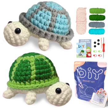 Beginner Turtle Knitting Kit 1