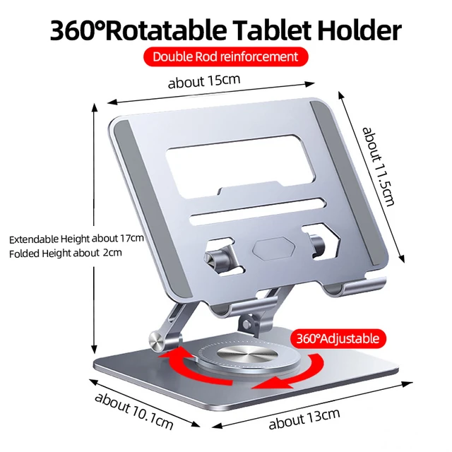 Support Téléphone Bureau, Support Tablette Support Smartphone Pliable avec  Hauteur et Angle Réglable, Support Dock pour Smartphones iPad Tablette