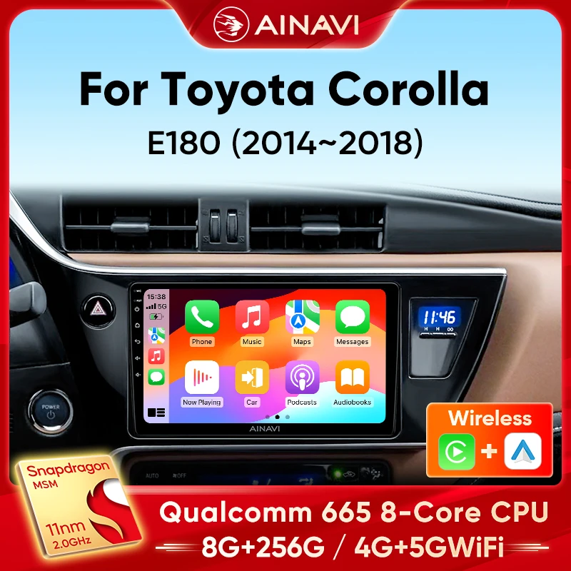 Compatibile 2013 2014 2015 2016 2017 2018 KAOLALI Carplay Wireless Retrofit Kit Decoder Compatibile Per C 1241705