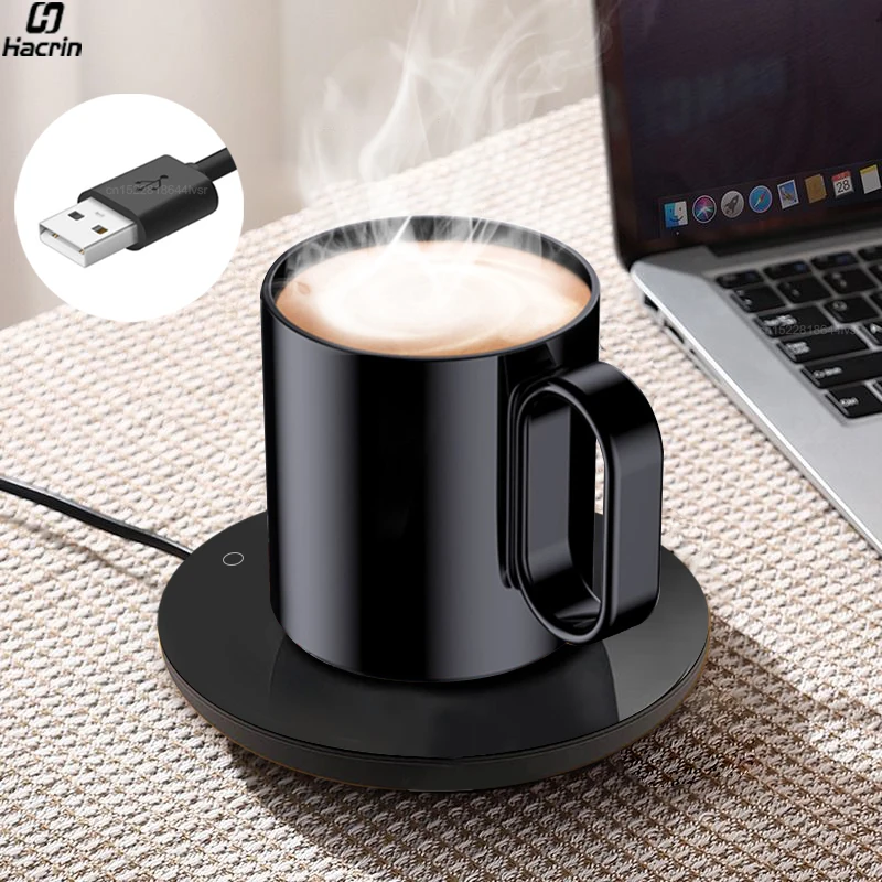 Mug Warmer USB Cup Heater Coffee Tea Cup Warmer Thermostatic Heating Coaster USB Milk Tea Coffee Mug for Office Home heating coaster,coffee heater,usb mug warmer
