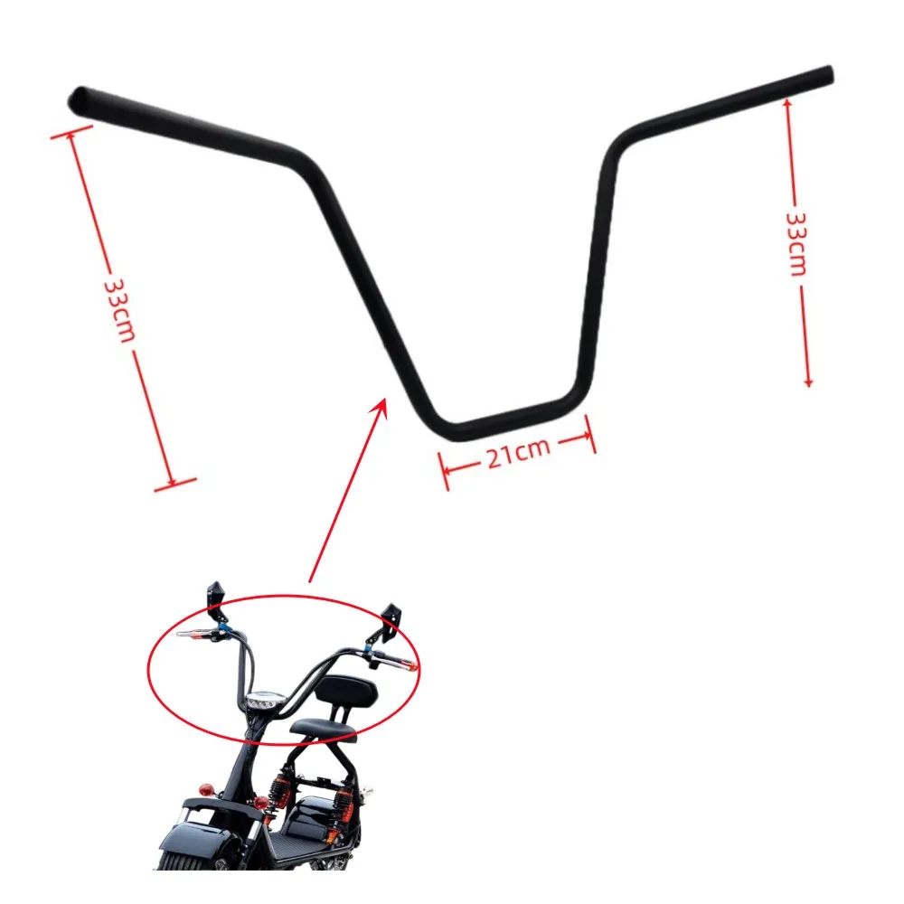 StandardGripShorthandleDoubleLeverHandlebarDirectionPillarForCitycocoScooters