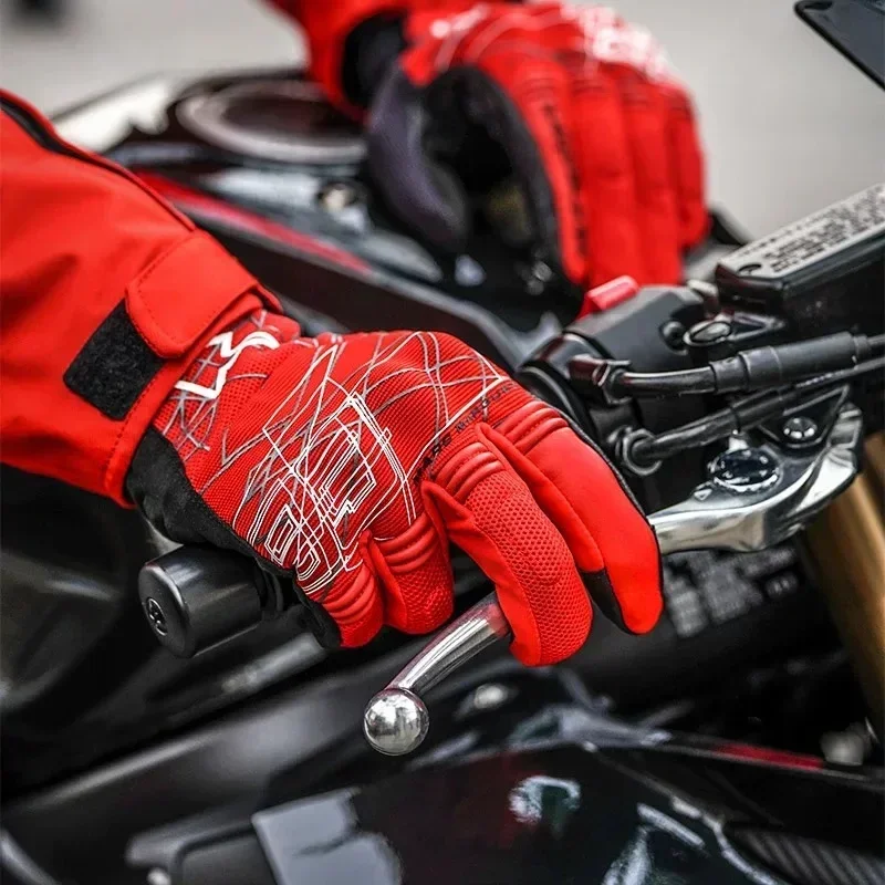 ���ο� LOSAIL V2 MM93 ������� �尩 ���� ���̽� �尩 ������ ���� ũ�ν� �尩 ��⼺ Guantes Moto Four Seasons