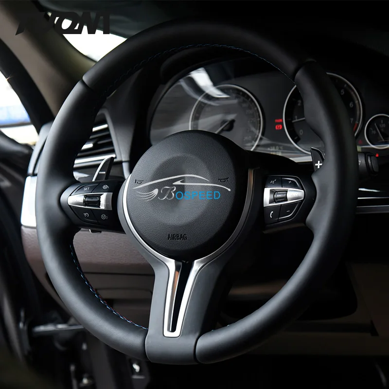 

Рулевое колесо F M из углеродного волокна для Bmw F30 F10 F31 M3 M5 M2 E92 E90 E71 G20 G80 G29 X3m 7 серии, спортивные автомобильные, замшевые, светодиодные, под заказ