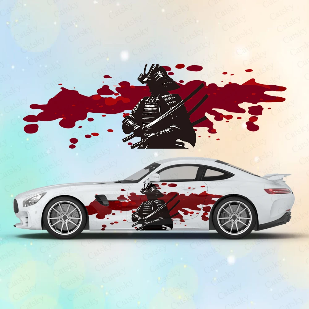 

Japanese Shogun Warrior Large Car Stickers and Decals Car Body Stickers Car-Side Decals Waterproof Car Vinyl Stickers