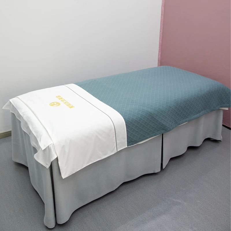 Anti-skid Beauty Massage Table Cloth with 4-Corner Stay Band & Face Hole,  Salon Bed Sheet Cover, 190x80cm - AliExpress