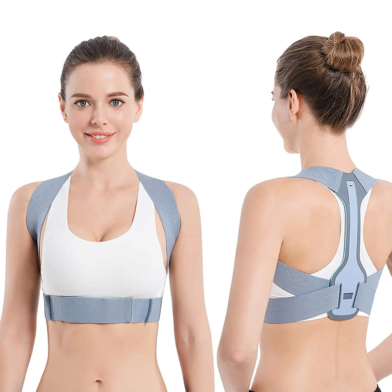 

Posture Corrector for Women and Men, Upper Back Brace Straightener Posture Corrector for Clavicle Chest Support