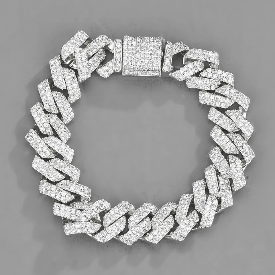 Orologio Di Lusso Con Diamanti Ghiacciati Per Uomo, Orologio Al Quarzo - Foto 10