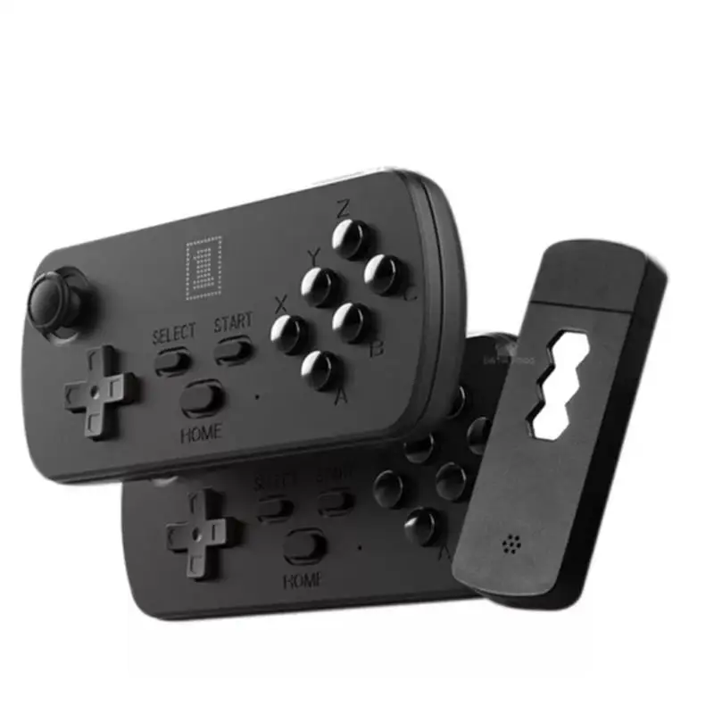 

New Game Stick 4K Retro TV Video Game Console Y3 Classic Games for FC/SFC/GBA/SEGA/MAME HD Wireless Gamepad with 6 Button