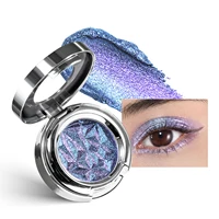 Fard à paupières scintillant effet caméléon CHARMACY, haute pigmentation, couleur changeante, formule lisse et estompable, idéal pour les soirées 1