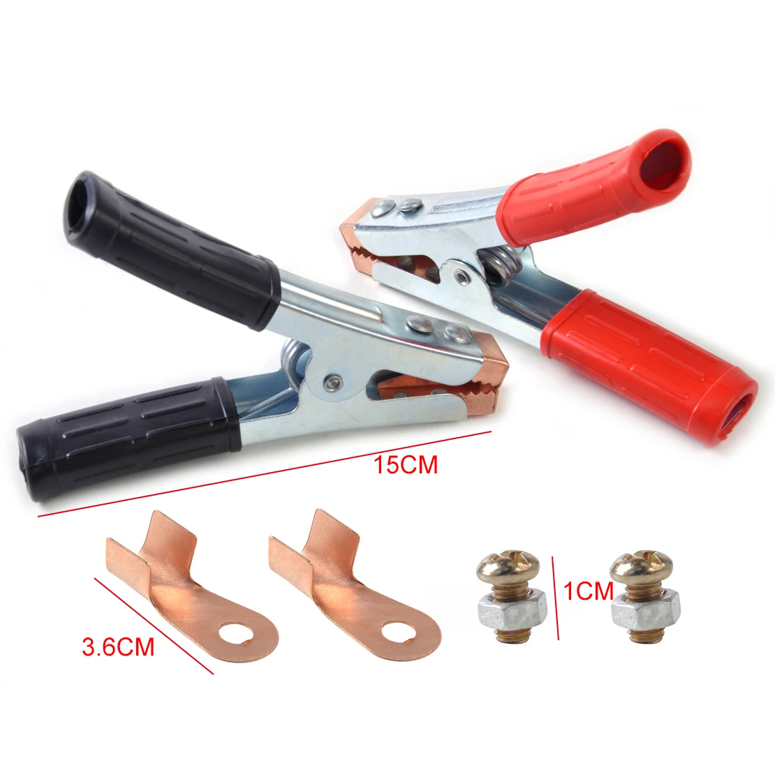 Beler Pinza de plomo de salto de resistencia para Conector de cobre Cables de refuerzo de puente, Cocodrilo, 100 AMP, 2 uds.|jump leads|car jumpcar jump leads - AliExpress