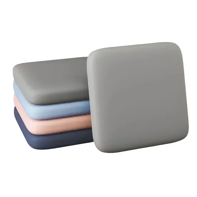 Coussin de siège en mousse épaisse de 4 cm – Coussin de chaise de bureau ultra doux |   Coussin de siège de voiture pour assise longue, soutien lombaire et soulagement de la douleur 2