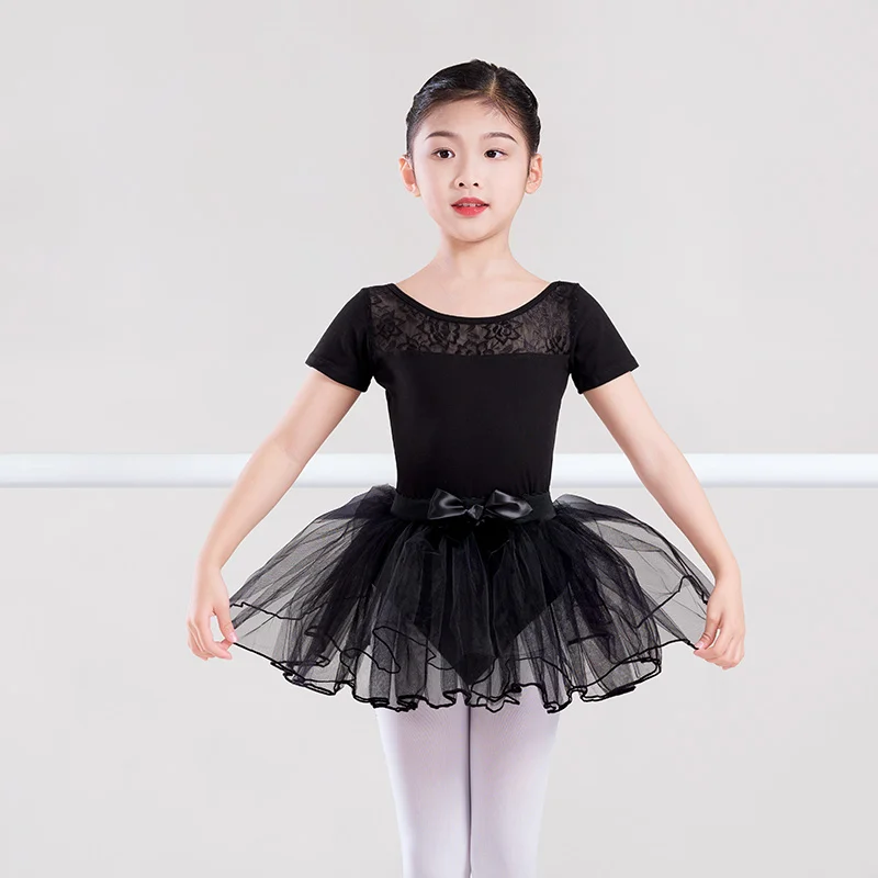 Tutu de Ballet Fille Enfant - iixpin - Rouge - Justaucorps Danse