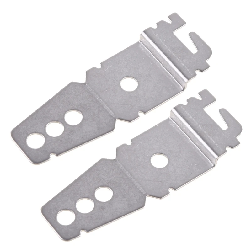 2 Pieces Undercounter Dishwasher Mounting Bracket 8269145 Dishwasher Undercounter Mounting Kit with 2 Installment Screws