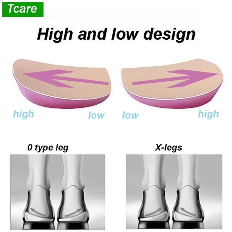 Tcare Orthopedic Shoes Insoles O/x Type Leg Insoles Shoe Inserts Medial