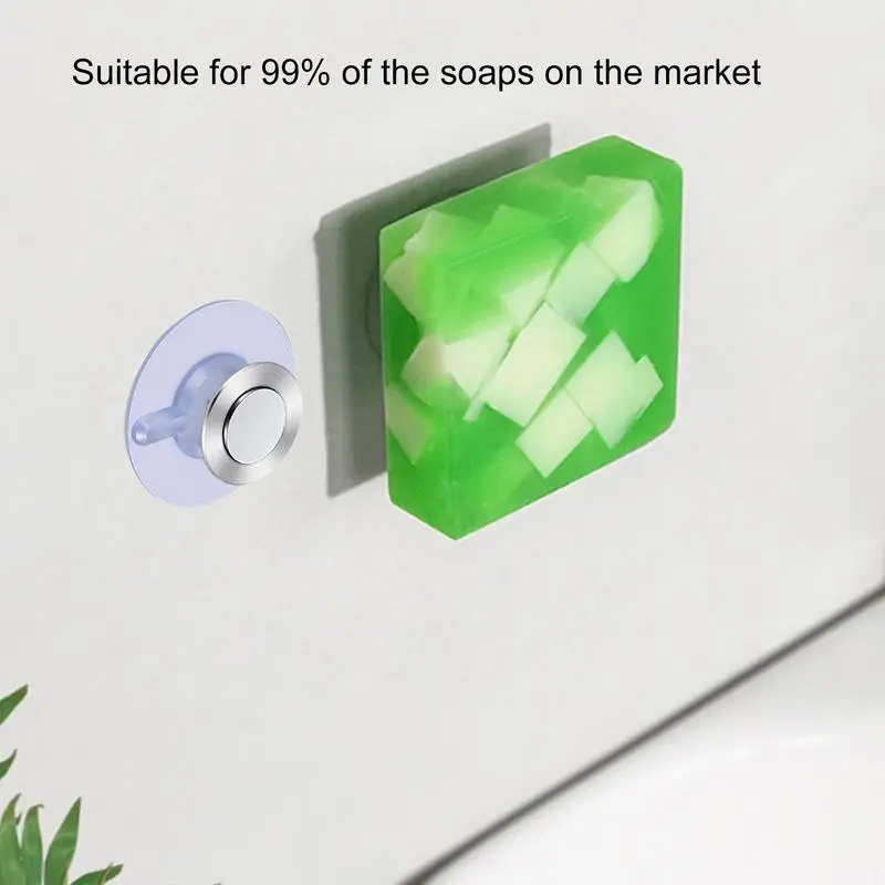 Stainless Steel Soap Dish Wall-mounted Holder For Kitchen Bathroom Toilet soap holder soap dish rack
