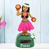 Car Dashboard Decorations Solar Dancing Figure Toy Hawaiian Shaking Head Dancer Girl Dashboard Hawaii Dancing Girl Decorations 4