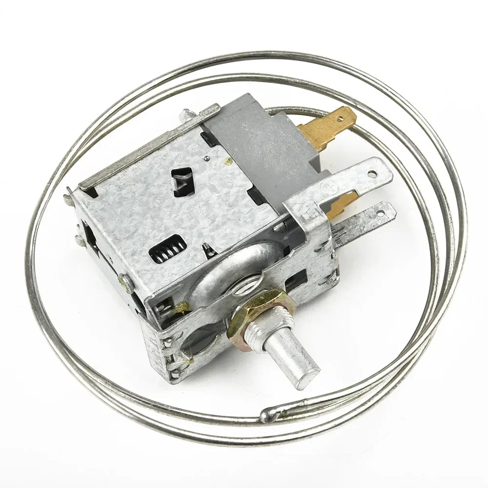 Refrigerator Parts AC220V-250V Axis Refrigerator Thermostat WDF20 Model 50/60Hz Refrigerator Thermostat With Metal Wire Electrical Socket Parts