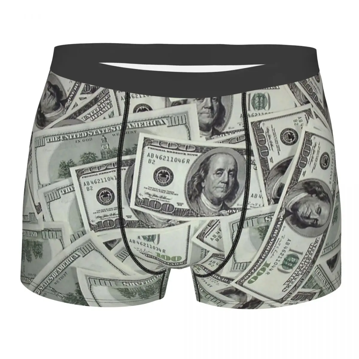 

Money Bitcoin Virtual Encrypted Digital Currency Underpants Homme Panties Man Underwear Print Shorts Boxer Briefs