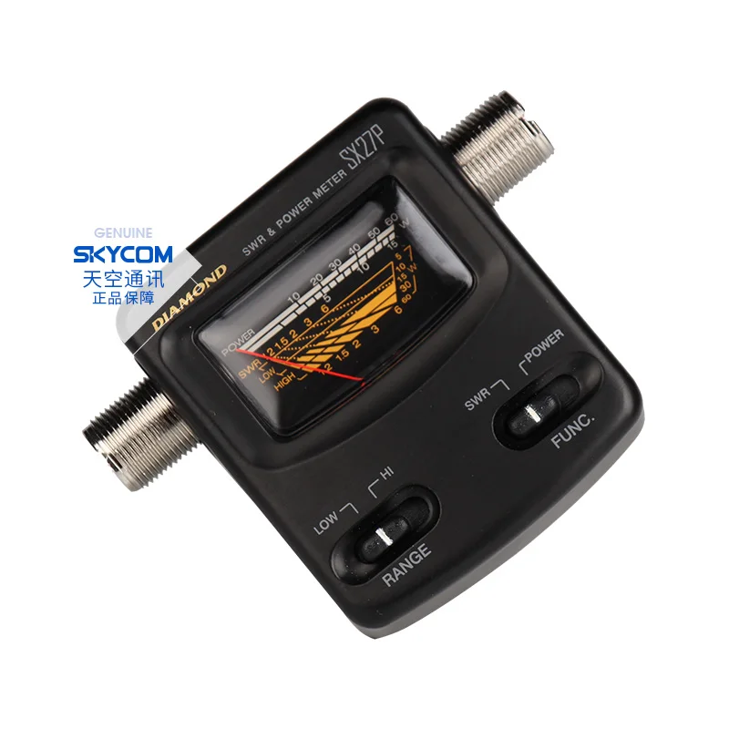 Diamond Sx27p Mini Swr Power Meter 144-470mhz Uv Uhf Vhf 0