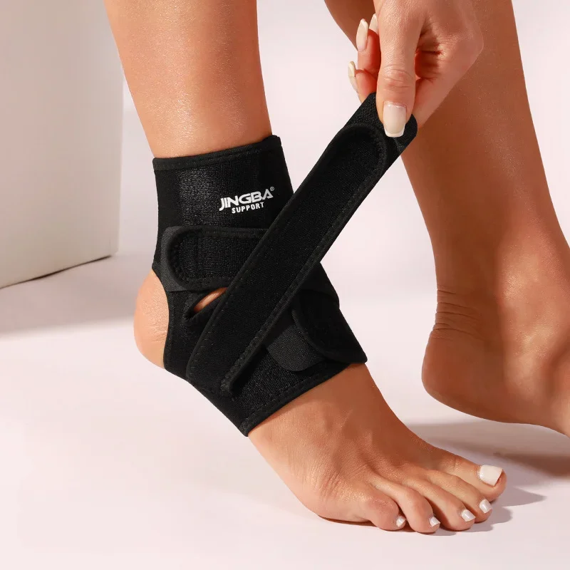 Ankle Support 1PC Neoprene Adjustable Ankle Brace Breathable Ankle Support Sleeve Running Basketball Volleyball Foot Tendon Support Straps Brace
