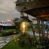 Solar Retro Camping Lantern Waterproof Vintage Night Lighting Portable Outdoor Hanging Tent LED Chandelier Light for Garden 3